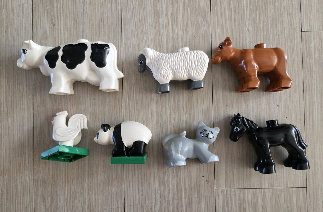 레고듀플로 올드 동물 피규어 10종 이미지