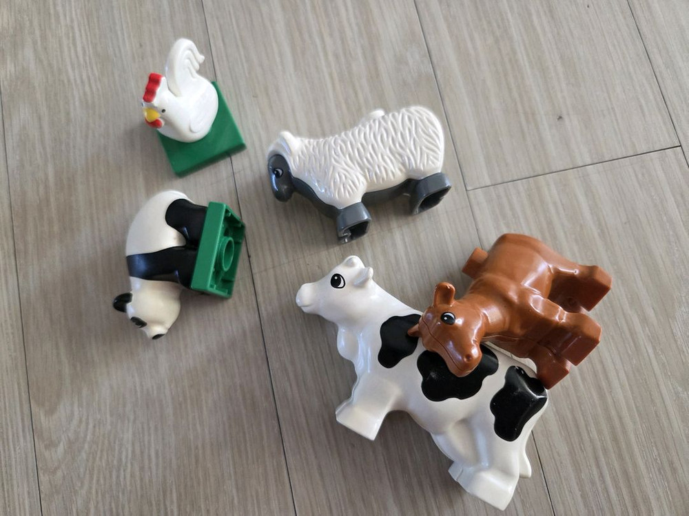 레고듀플로 올드 동물 피규어 10종 이미지