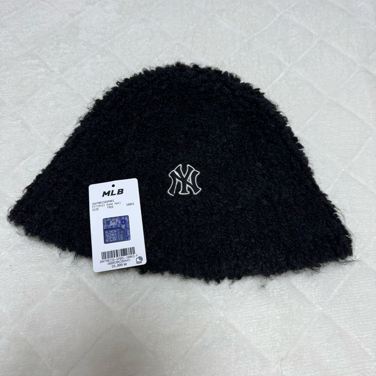 mlb 엠엘비 플리스 버킷햇 모자 이미지