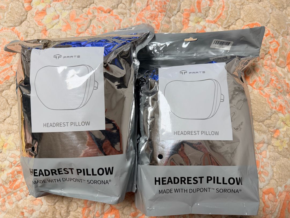 티파츠 차량용 목베개 헤드레스트 쿠션 미개봉 2세트 이미지