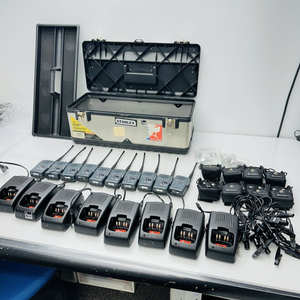 Motorola 모토로라 업무용 무전기 Handie Talkie Ⅲ 업무용 무전기 세트 이미지