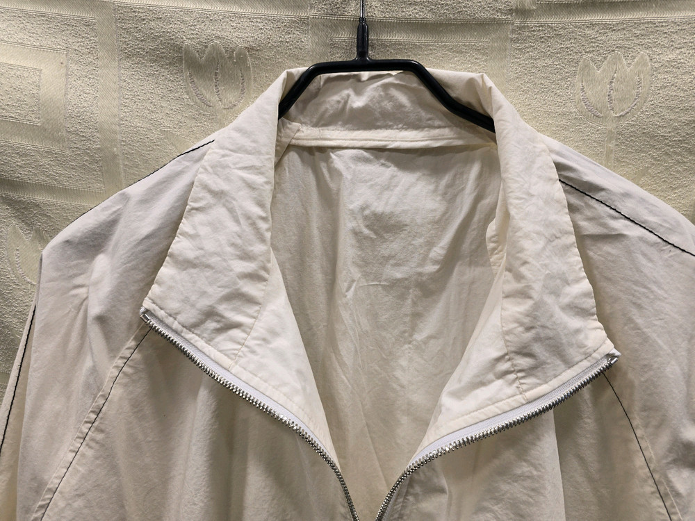 마뗑킴 로고 코팅 바람막이 자켓 점퍼 아이보리 프리사이즈 이미지