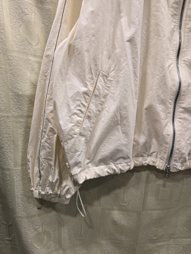 마뗑킴 로고 코팅 바람막이 자켓 점퍼 아이보리 프리사이즈 이미지