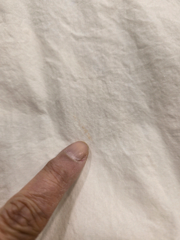 마뗑킴 로고 코팅 바람막이 자켓 점퍼 아이보리 프리사이즈 이미지