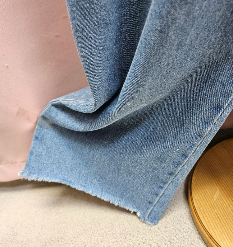 버튼 데님 와이드 멜빵바지 점프수트 이미지