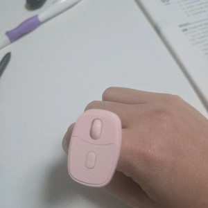 핸들형 무선 마우스 이미지