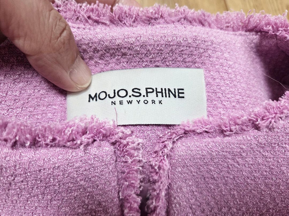모조에스핀(MOJO.S.PHINE) 벨티드 트위드자켓 55 이미지