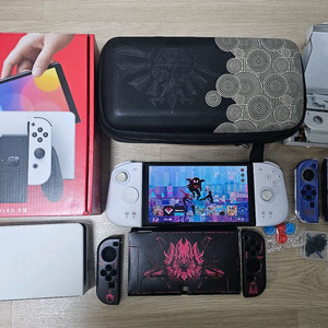 닌텐도 스위치 oled 512기가 풀박스 급처 이미지