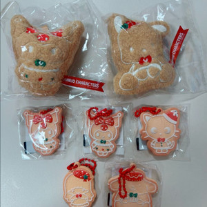 산리오 팝업 홀리데이 쿠키 가챠, 쿠키인형 이미지