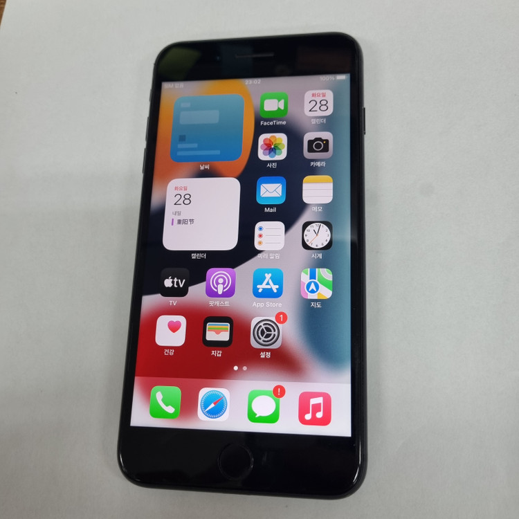 아이폰7플러스 7+ 128GB 블랙 중고폰 배터리100% 레트로감성 사진폰 인스타 카메라폰 208442 이미지