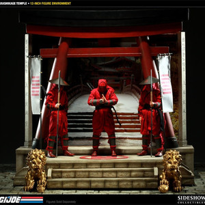 지아이조 아라시 카게사원 12인치 디오라마(핫토이x) 이미지