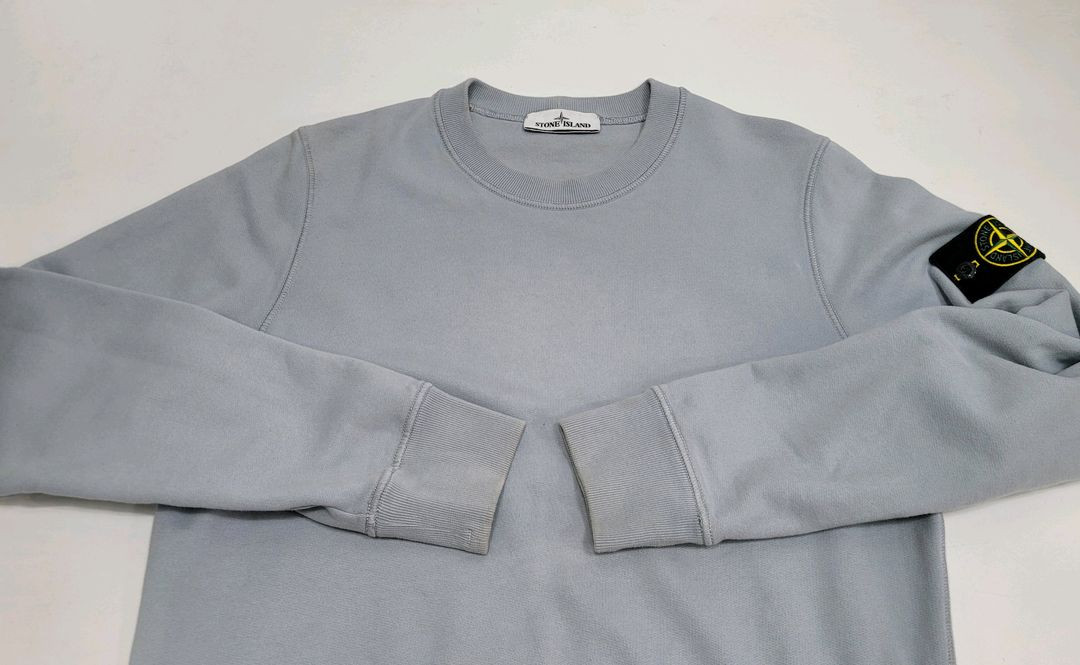 STONE ISLAND 21FW스톤아일랜드 와펜 크루넥 맨투맨/ 남 S 그레이 이미지