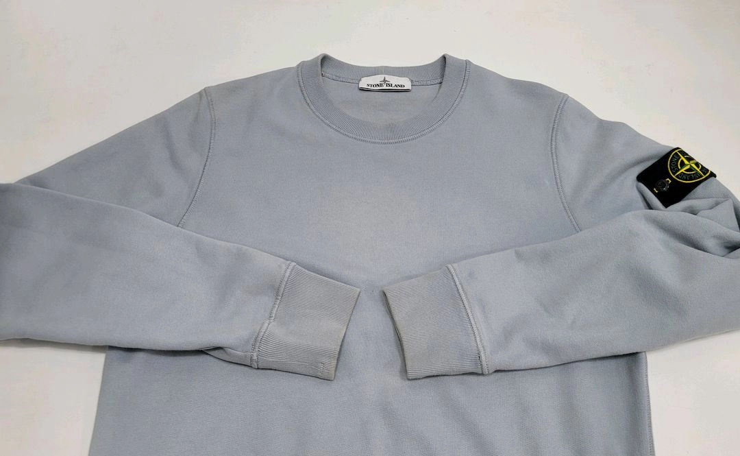STONE ISLAND 21FW스톤아일랜드 와펜 크루넥 맨투맨/ 남 S 그레이 이미지