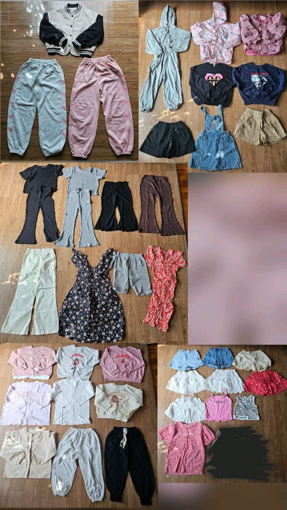 여아옷 120호130호 봄가을여름 113벌 일괄 이미지