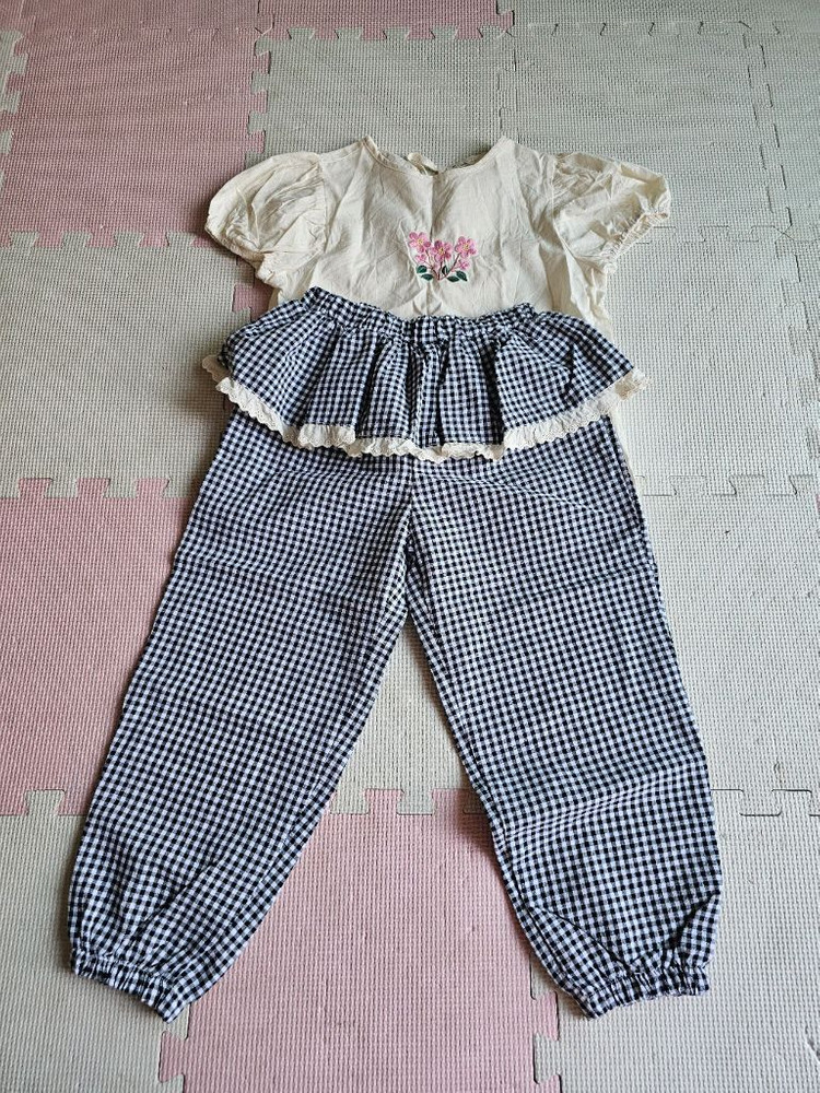 여아옷 120호130호 봄가을여름 113벌 일괄 이미지