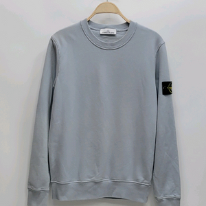 STONE ISLAND 21FW스톤아일랜드 와펜 크루넥 맨투맨/ 남 S 그레이 이미지