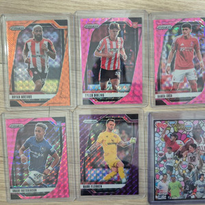 24-25 파니니 프리즘 EPL 축구 카드 5장 일괄 (타일러 디블링 핑크 등) 이미지