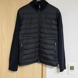 [XXL] 24 / 25 몽클레어 트리콧 울 가디건 니트패딩 블랙 이미지