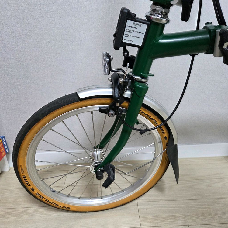 브롬톤 레이싱그린 M6R 판매 이미지