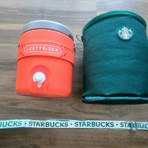 던킨 x 루엣비든 캠핑 워터저그 + 스타벅스 쿨러백 이미지