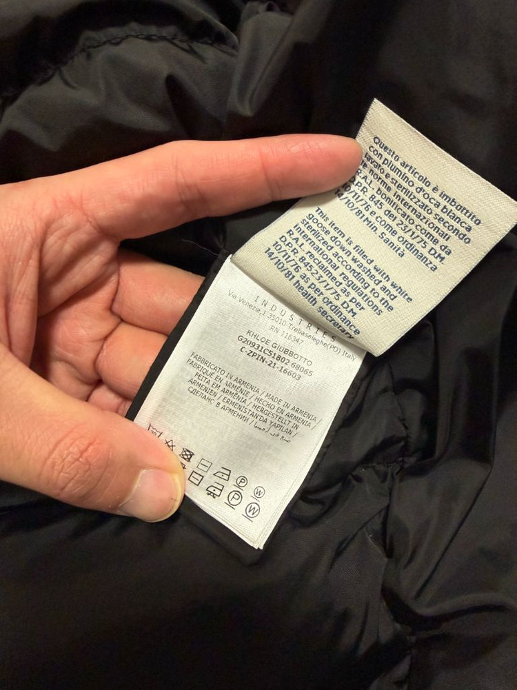 [0] 21 / 22 몽클레어 클로에 Khloe 롱패딩 블랙 (폭스퍼) 이미지