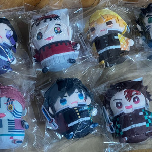 (미개봉) 귀멸의칼날 마메메이토 인형 누이 무한성 풀세트 기유 도우마 시노부 젠이츠 카이가쿠 아카자 탄지로 이미지