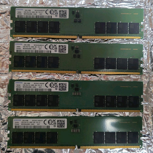 삼성 DDR5 4800 32GB 4장 짝수로 팝니다. 이미지