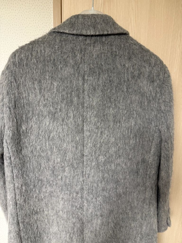 노티아 알파카 싱글 롱 코트 이미지