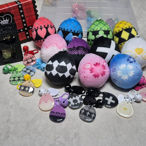 캐릭캐릭체인지 수호알 키링 인형 솜 키링 캐캐체 험프티록 덤프티키 이미지