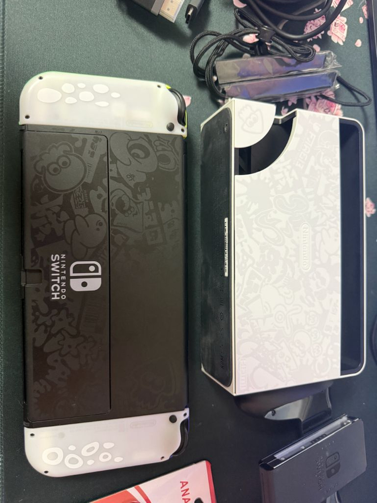 닌텐도 스위치 OLED 스풀래툰 풀구성 제품 판매합니다. 이미지