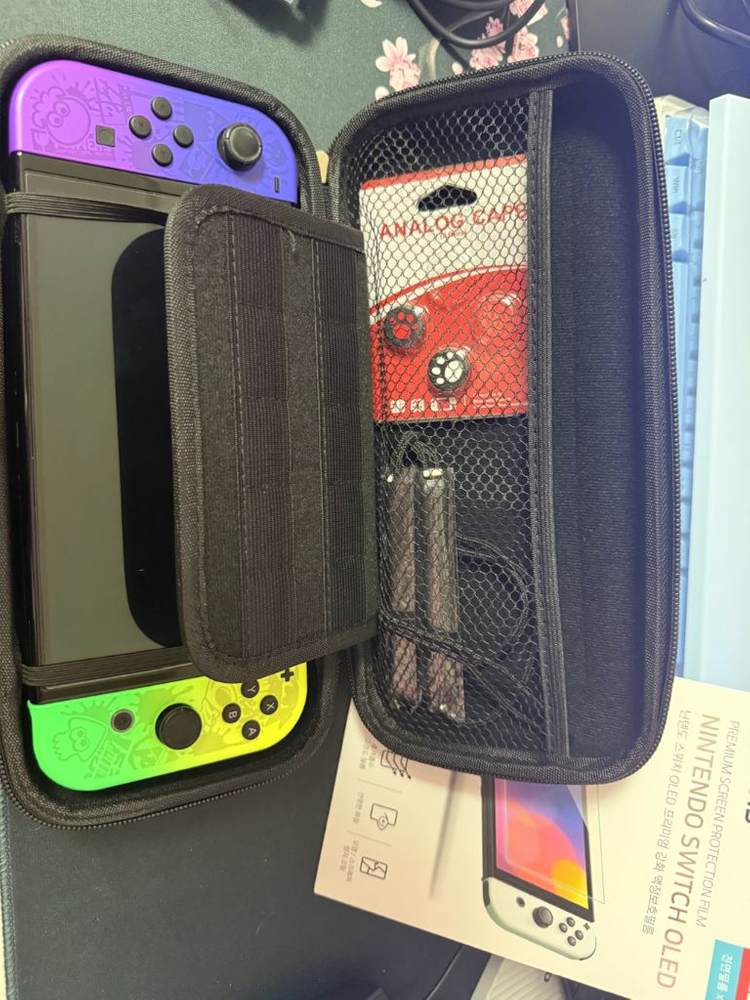 닌텐도 스위치 OLED 스풀래툰 풀구성 제품 판매합니다. 이미지