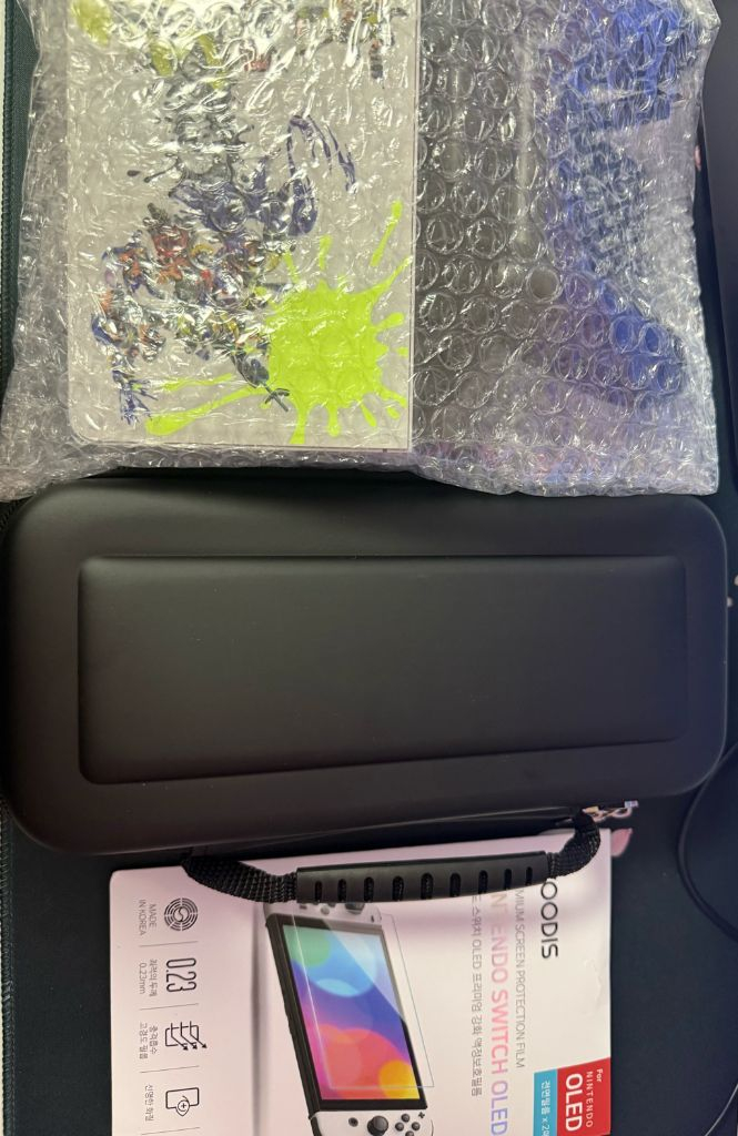 닌텐도 스위치 OLED 스풀래툰 풀구성 제품 판매합니다. 이미지