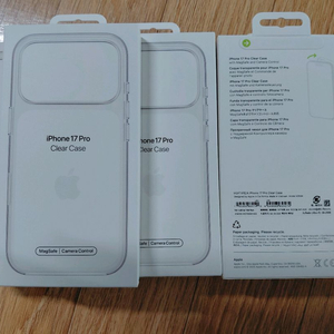 Apple정품 아이폰 17 Pro 맥세이프 클리어 케이스 (미개봉,새제품)MGFT4FE/A 이미지