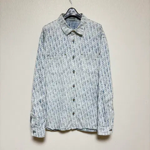 [43] 디올 오블리크 카스리 데님셔츠 이미지