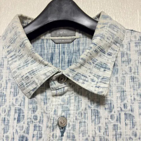 [43] 디올 오블리크 카스리 데님셔츠 이미지