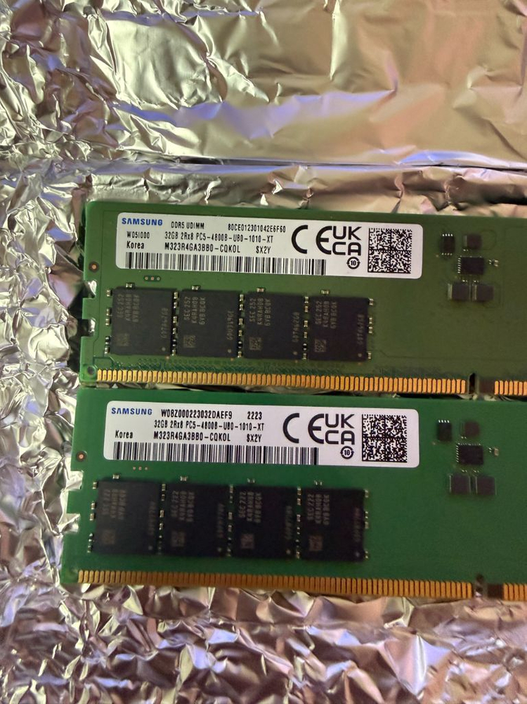 삼성 DDR5 32gb 4800 2장일괄 이미지