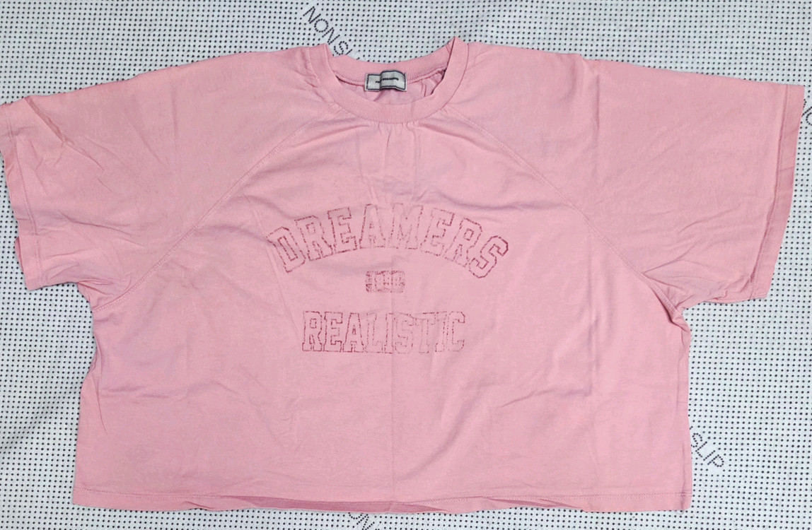FROM BEGINNING 핑크 티셔츠 프리사이즈 이미지
