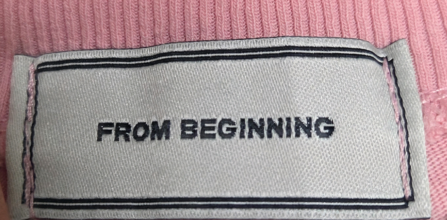 FROM BEGINNING 핑크 티셔츠 프리사이즈 이미지