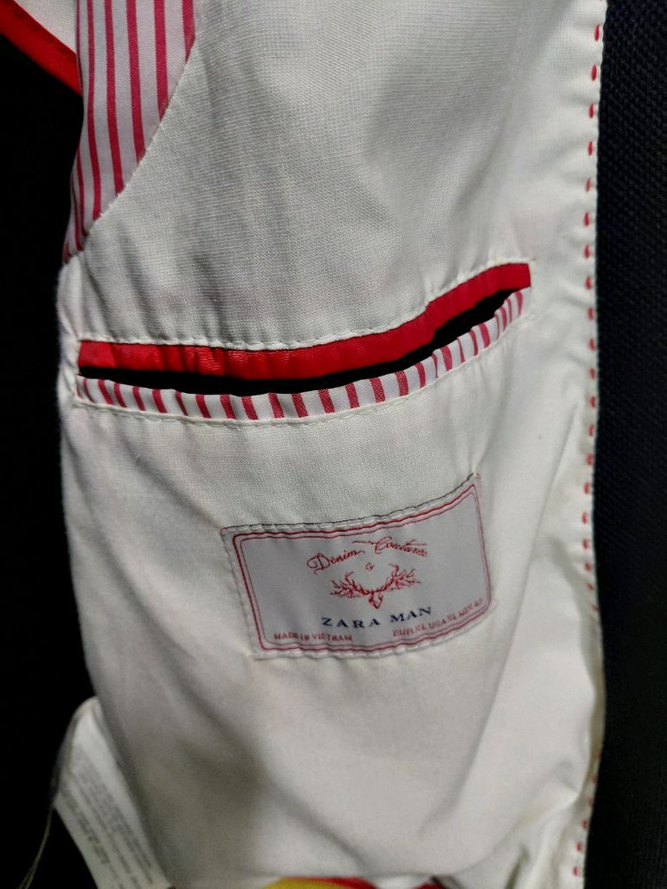 [자라맨]DENIM COUTURE 풀 집업 자켓 XL(100)사이즈 이미지