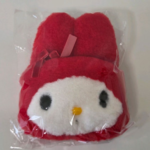 산리오 레드 체크 빨마 빨간 두건 마이멜로디 릴 패스 카드지갑 인형 키링 이미지