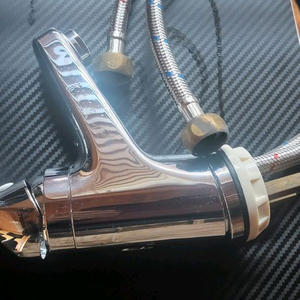 주방 싱크대 라인프론트 수전 이미지