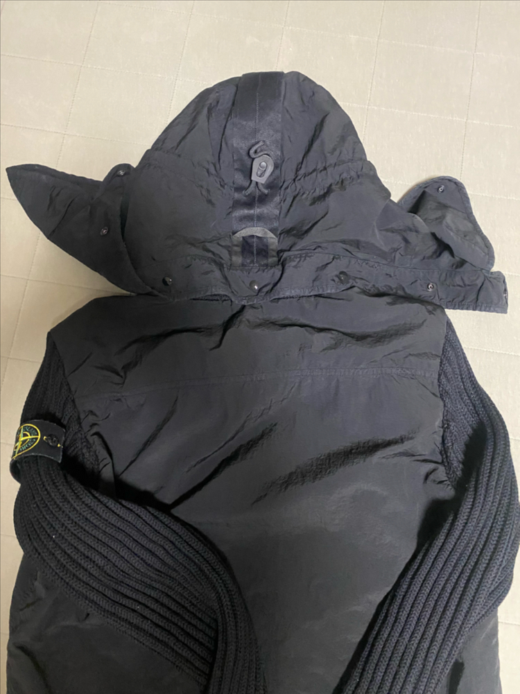 스톤아일랜드 나일론메탈 니트패딩(새상품급) 이미지