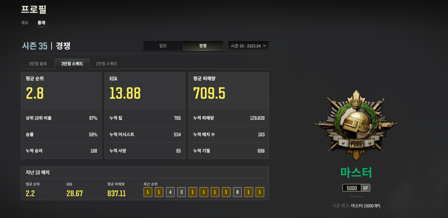 *주말 이벤트 진행중* 배그 최저가 대리 제일 오래된 SLR 팀 신용 100% 이미지