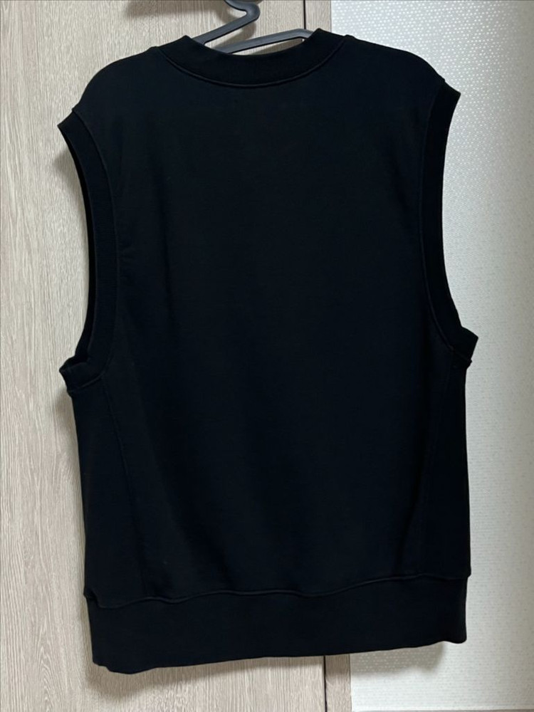 [S] 노앙 로고 브이넥 스웻 베스트 이미지