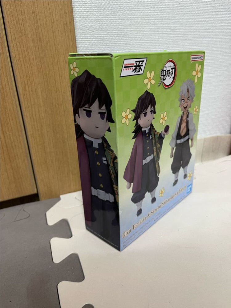 미개봉 귀멸의 칼날 제일복권 기유 사네미 상상 피규어 이미지