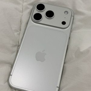 아이폰 17프로 256GB 실버 이미지
