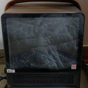 불멍 온풍기 이미지