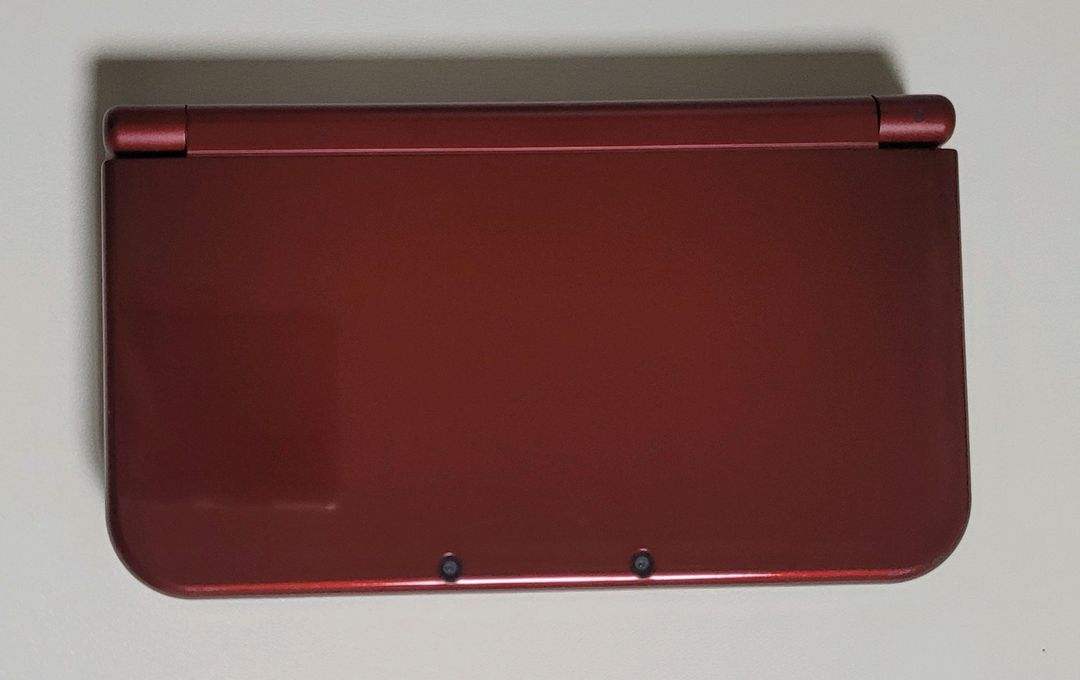 뉴 new 닌텐도 3ds xl 뉴큰다수 메탈릭 레드 이미지