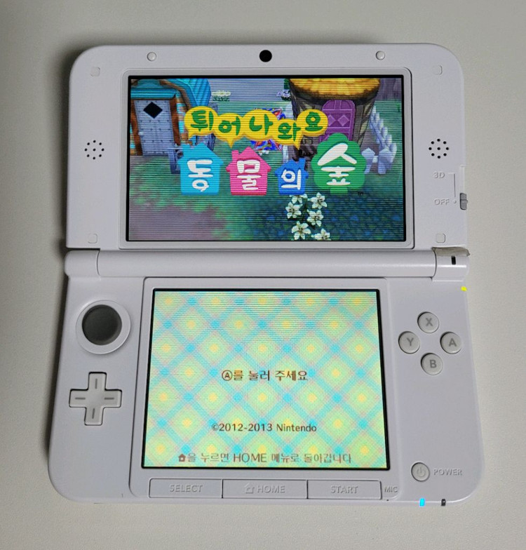 닌텐도 3ds 튀어나와요 동물의 숲 튀동숲 동물의숲 이미지