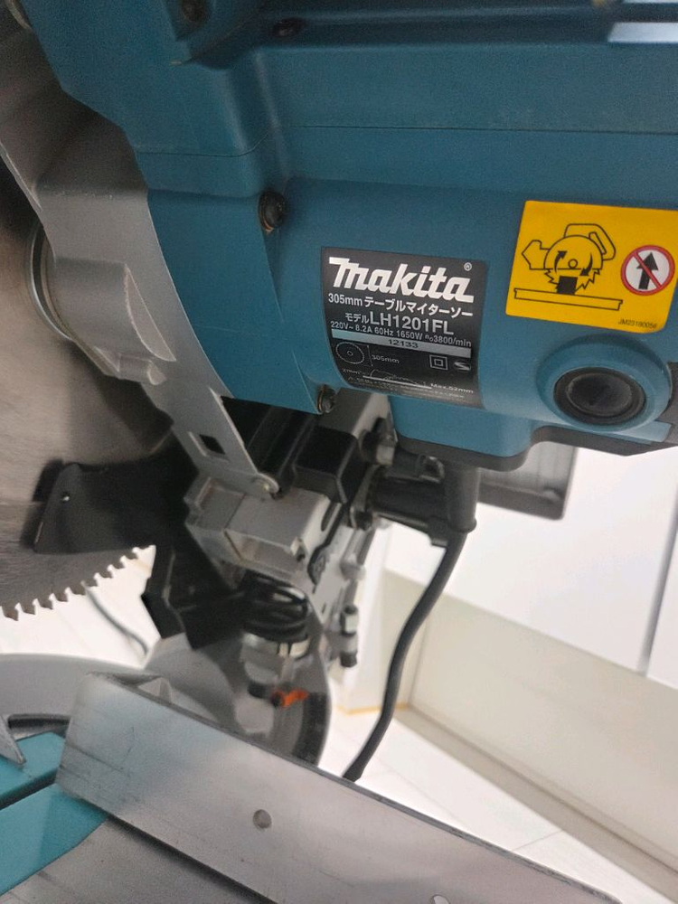마끼다 정품 테이블쏘 12인치 탁상윈형톱 LH1201FL 디월트 DCS361 DCS727 무선 슬라이딩 각도절단기 이미지